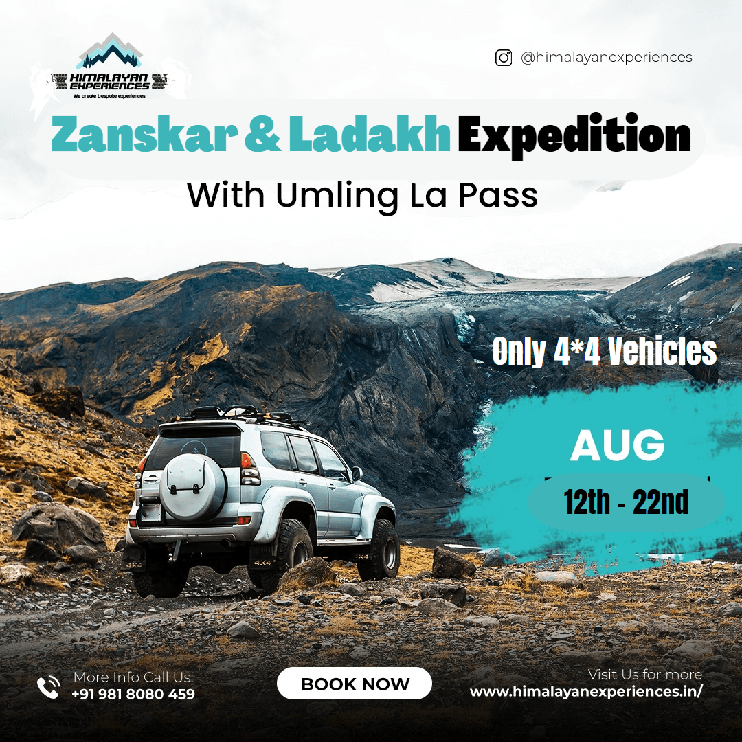 Himalayan Experiences self-drive Expedition Ladakh to Zanskar